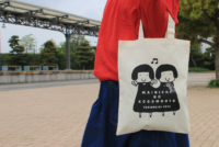 コットンA4バッグ