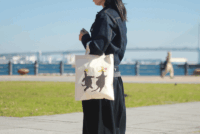 コットンA4バッグ