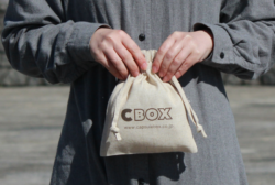 リネン巾着ミニ