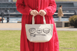 コットンクールトート(S)