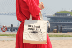 コットンスクエアクールトート(S)