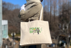 オーガニックコットンカレッジトート(M)ワイド