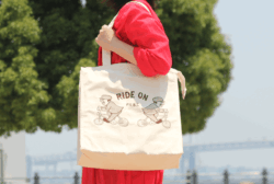 コットンスクエアクールトート(M)