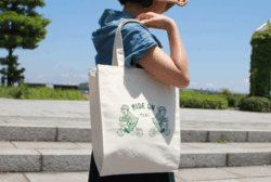 横マチ付8ozコットンバッグ(L)