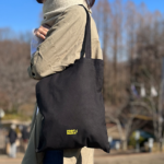 オーガニックコットンショルダートート