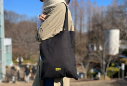 オーガニックコットンショルダートート