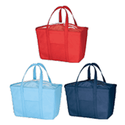 不織布レジかごトート