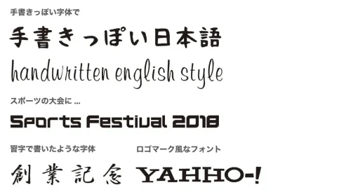 8508エコバッグやトートバッグの印刷欠かせない文字にこだわる