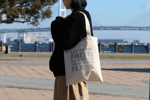 ソフトリネンフラットトート（M）