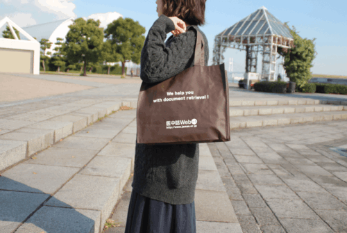 不織布スクエアバッグ（M）