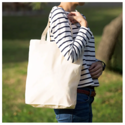 オーガニック5ozマチ付トート(M)