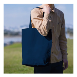 オーガニック5ozマチ付トート(L)