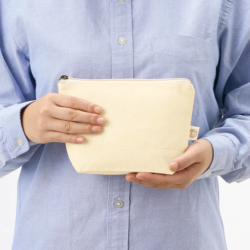 オーガニックコットンレターポーチミニ