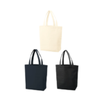 トート(M)ワイド オーガニックコットン 内ポケット付