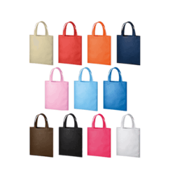 うちわが入る仕切りのあるトートバッグ