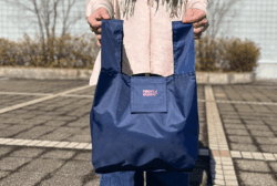 オリジナル名入れ製作事例:プラスチックスマートレジバッグ