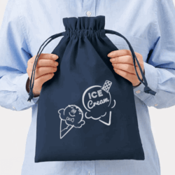 5ozフリル巾着（L）