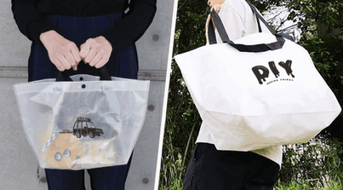 \ 新作 / 水に強いPPクロス素材のエコバッグ多数