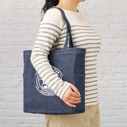 よこポケデニムトート