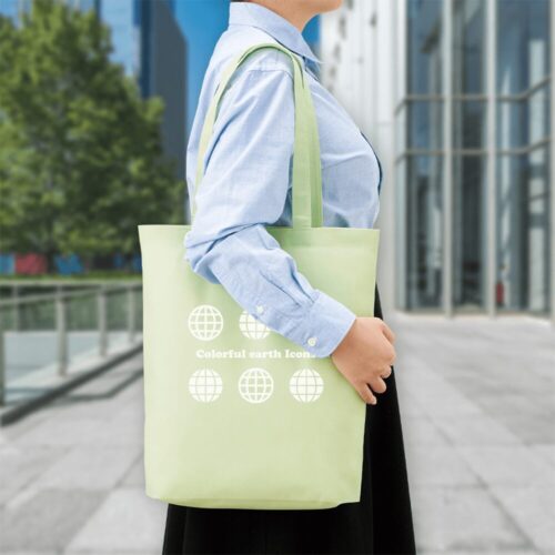 不織布ガゼットマチ付ショルダー