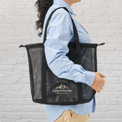 アウトドアメッシュトート（L）