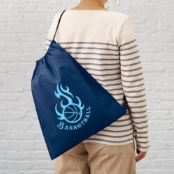 不織布ビッグ巾着ショルダー