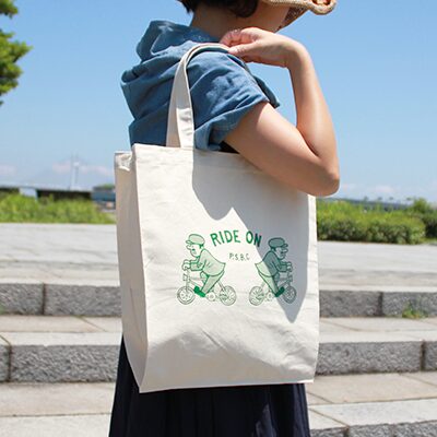 横マチ付8ozコットンバッグ(L)+