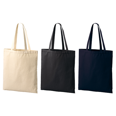 8ozコットンバッグ(L)ワイド+