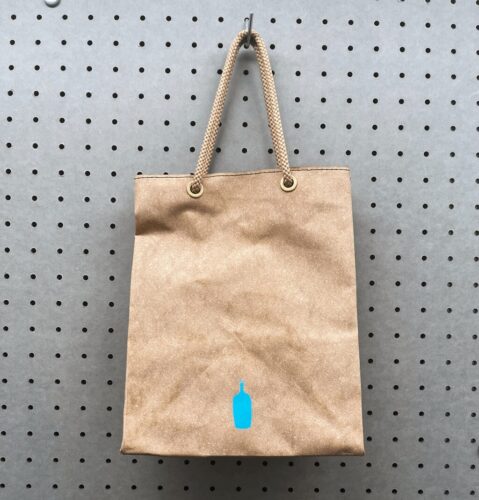 13042ウォッシャブルペーパーで作るオリジナルエコバッグ｜あのブルーボトル風の雰囲気にも