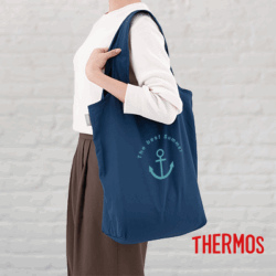 たたまず丸めるエコバッグ THERMOS RFL-018