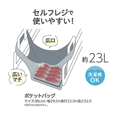 ポケットバッグ THERMOS REX-0231