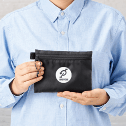 リップストップフラットポーチ（S）