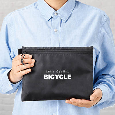 リップストップフラットポーチ(M)