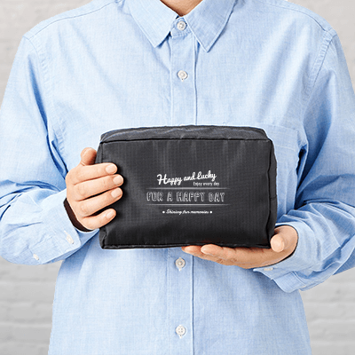 リップストップボックスポーチ(L)