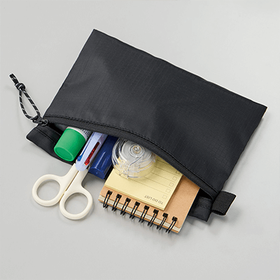 リップストップフラットポーチ(S)