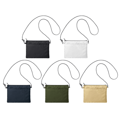 リップストップ外ポケットサコッシュ