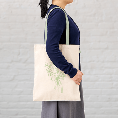 ループ付フラットトート