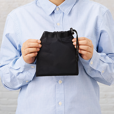 メッシュ巾着（S）