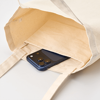 ループ付フラットトート