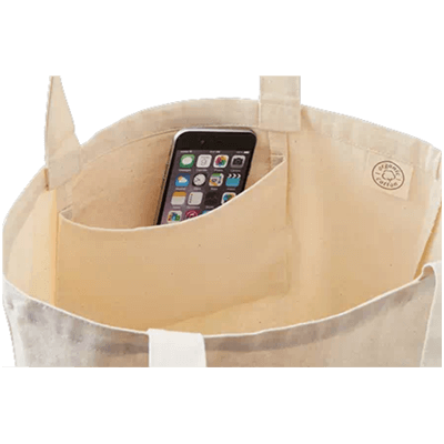 【10枚セット】トート(M) オーガニックコットン 内ポケット付