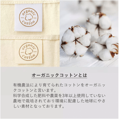 【10枚セット】トート(M) オーガニックコットン 内ポケット付