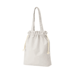 【10枚セット】コットン巾着バッグ（L）