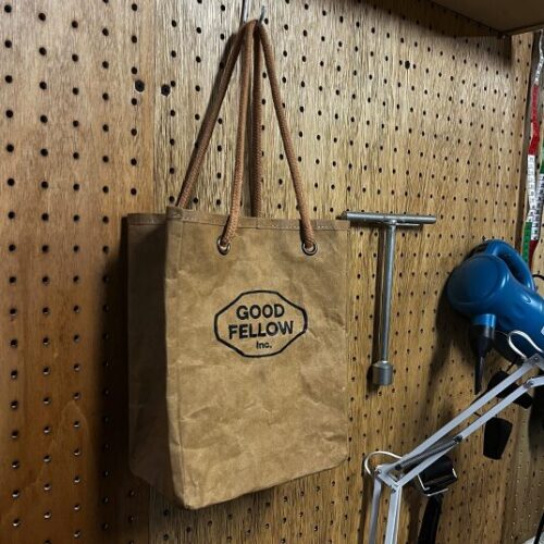 13042ウォッシャブルペーパーで作るオリジナルエコバッグ｜あのブルーボトル風の雰囲気にも